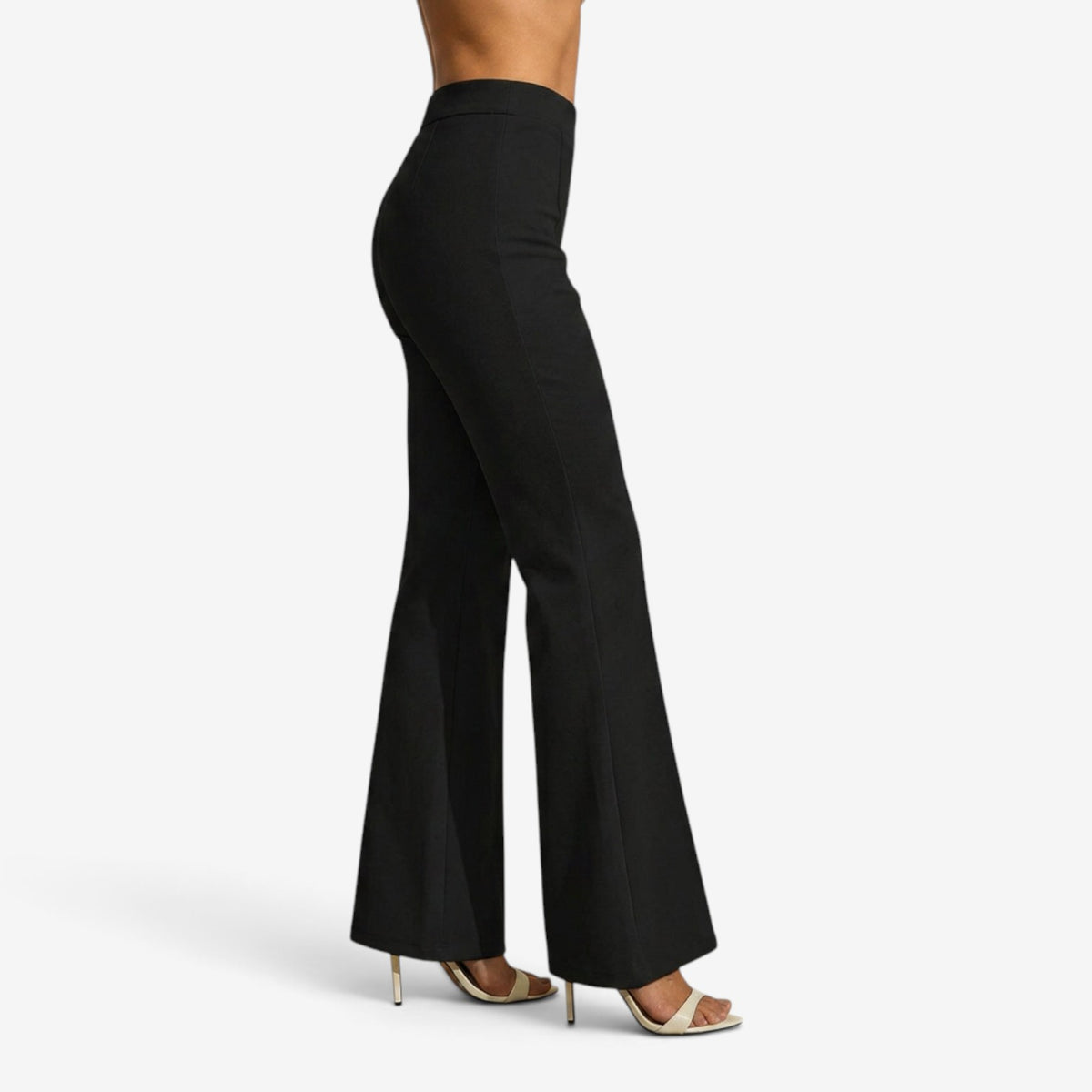 Pantalón Clásico de Cintura Alta para Mujer