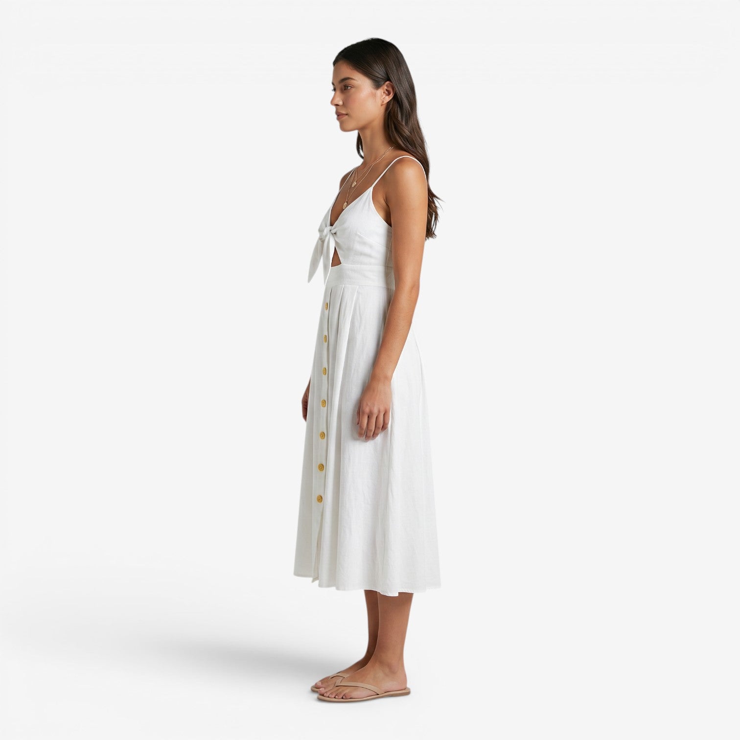 Vestido Ajustado sin Mangas para Mujer