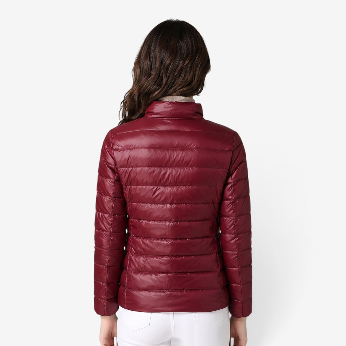 Chaqueta Acolchada Corta para Mujer