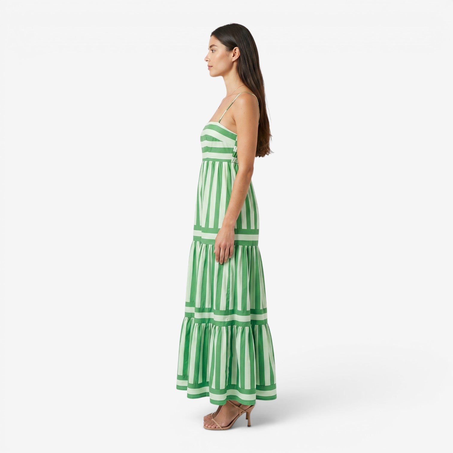 Vestido de Playa con Tirantes y Bolsillos