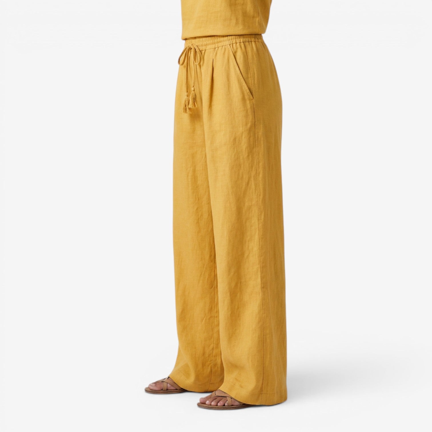 Mono Largo de Lino para Mujer