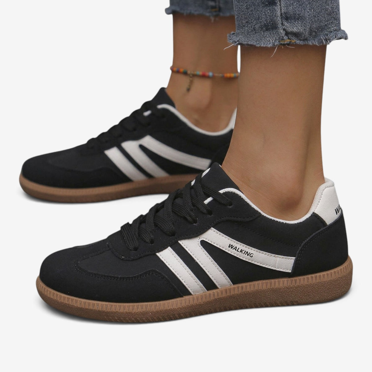 Zapatillas Retro con Suela de Goma para Mujer