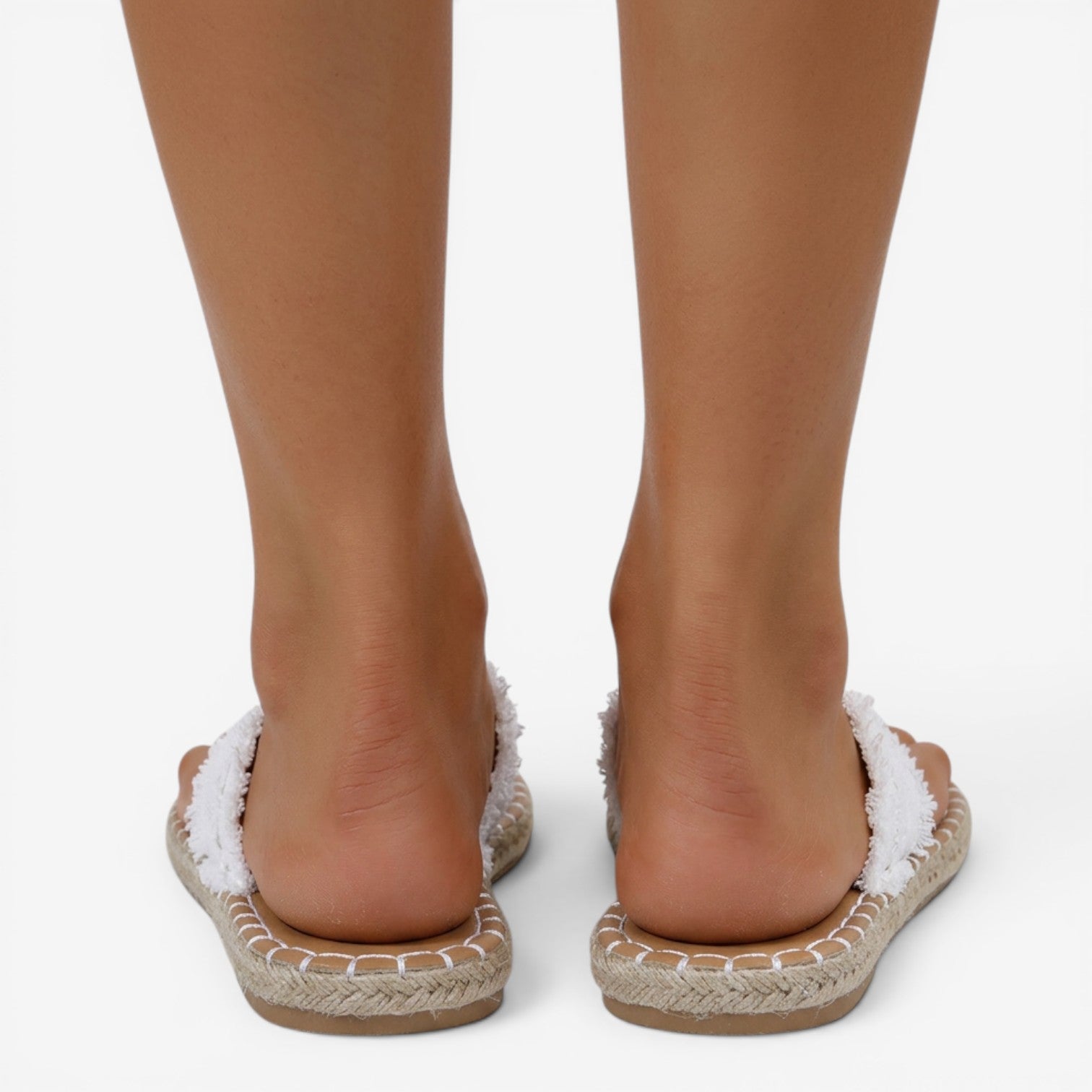 Sandalias de Dedo de Lona para Mujer