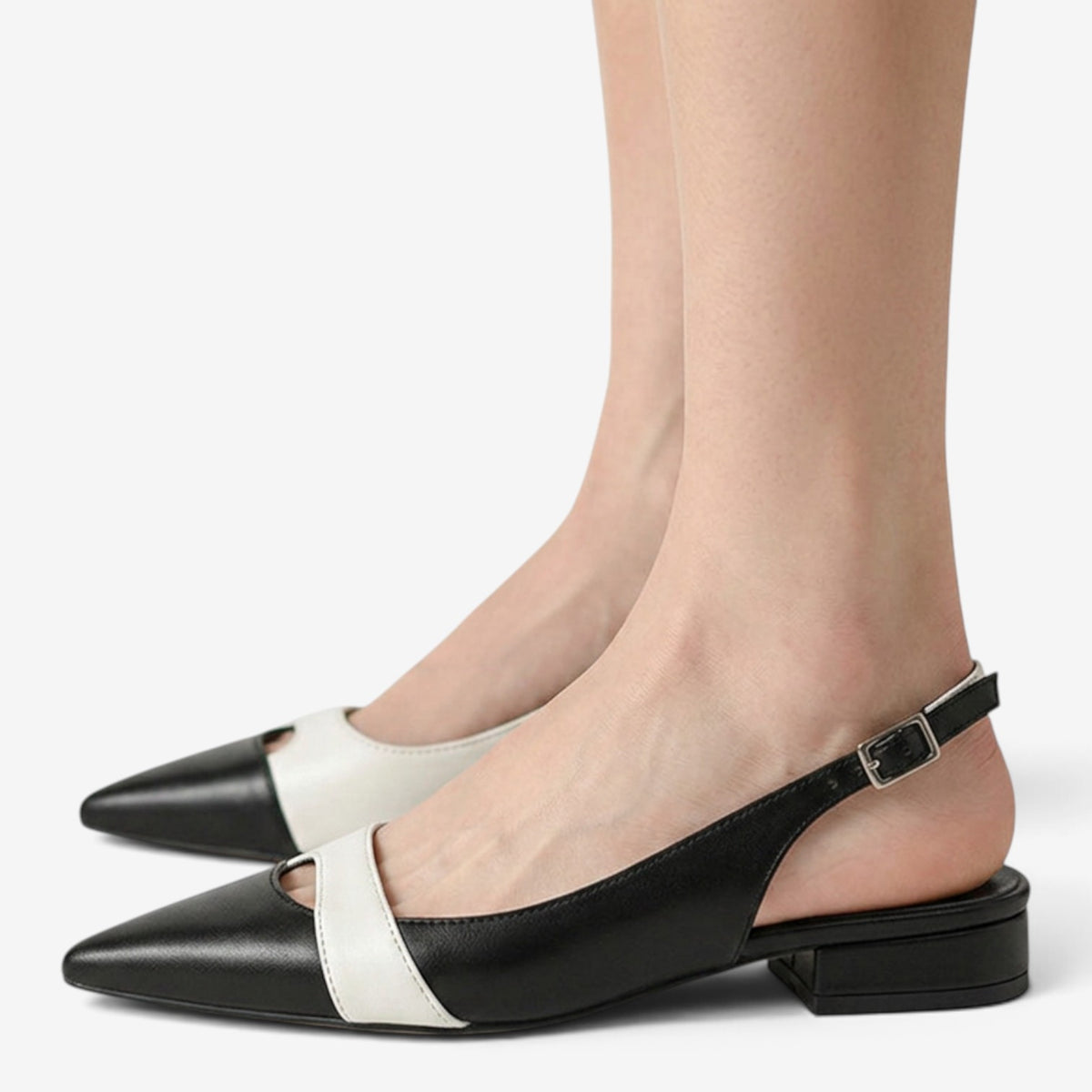 Bailarinas Slingback de Punta Fina para Mujer