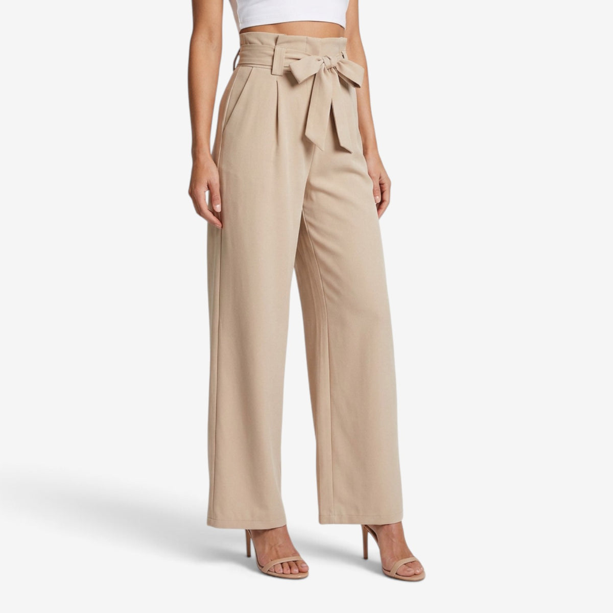 Pantalón de Traje Recto para Mujer