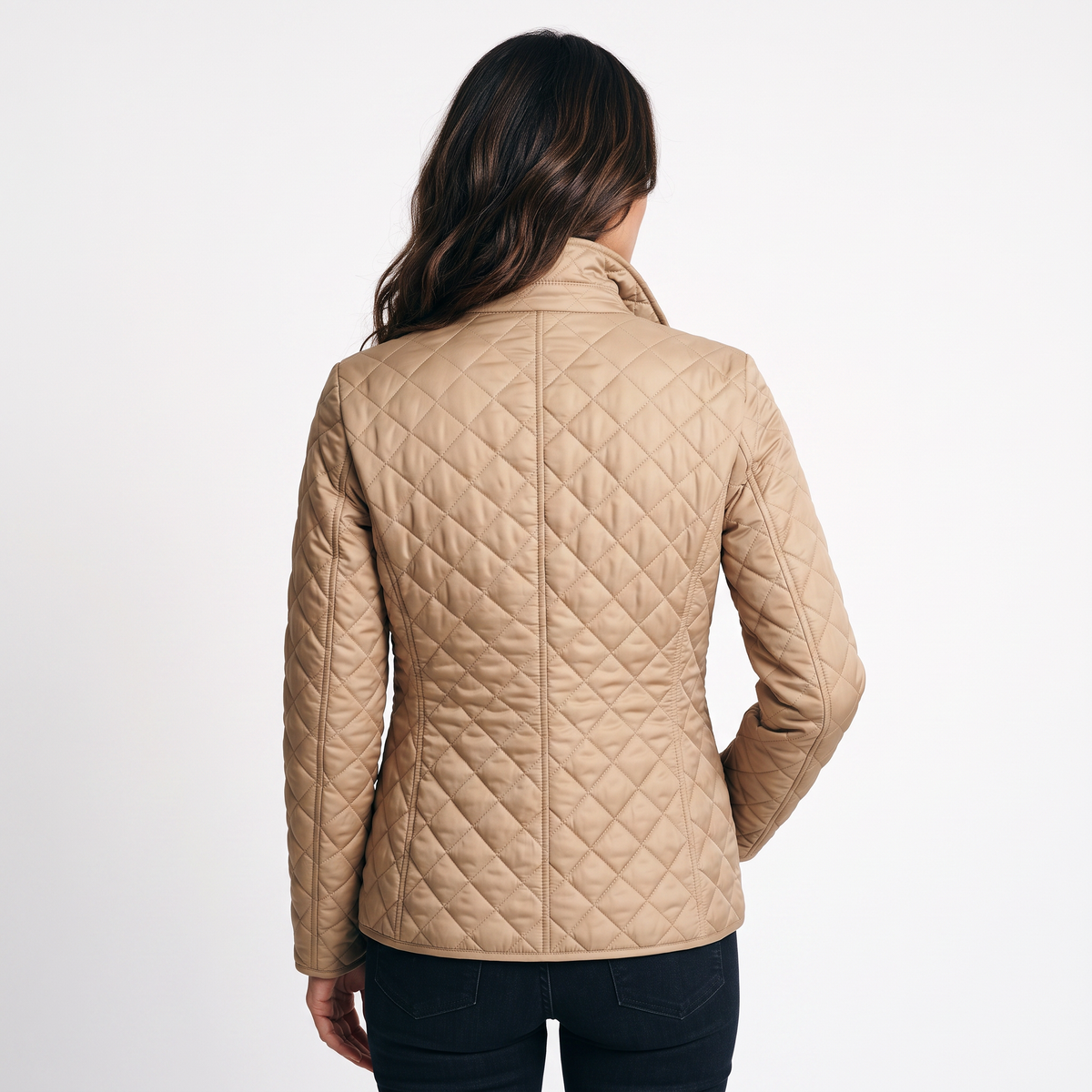 Chaqueta Acolchada Entallada para Mujer