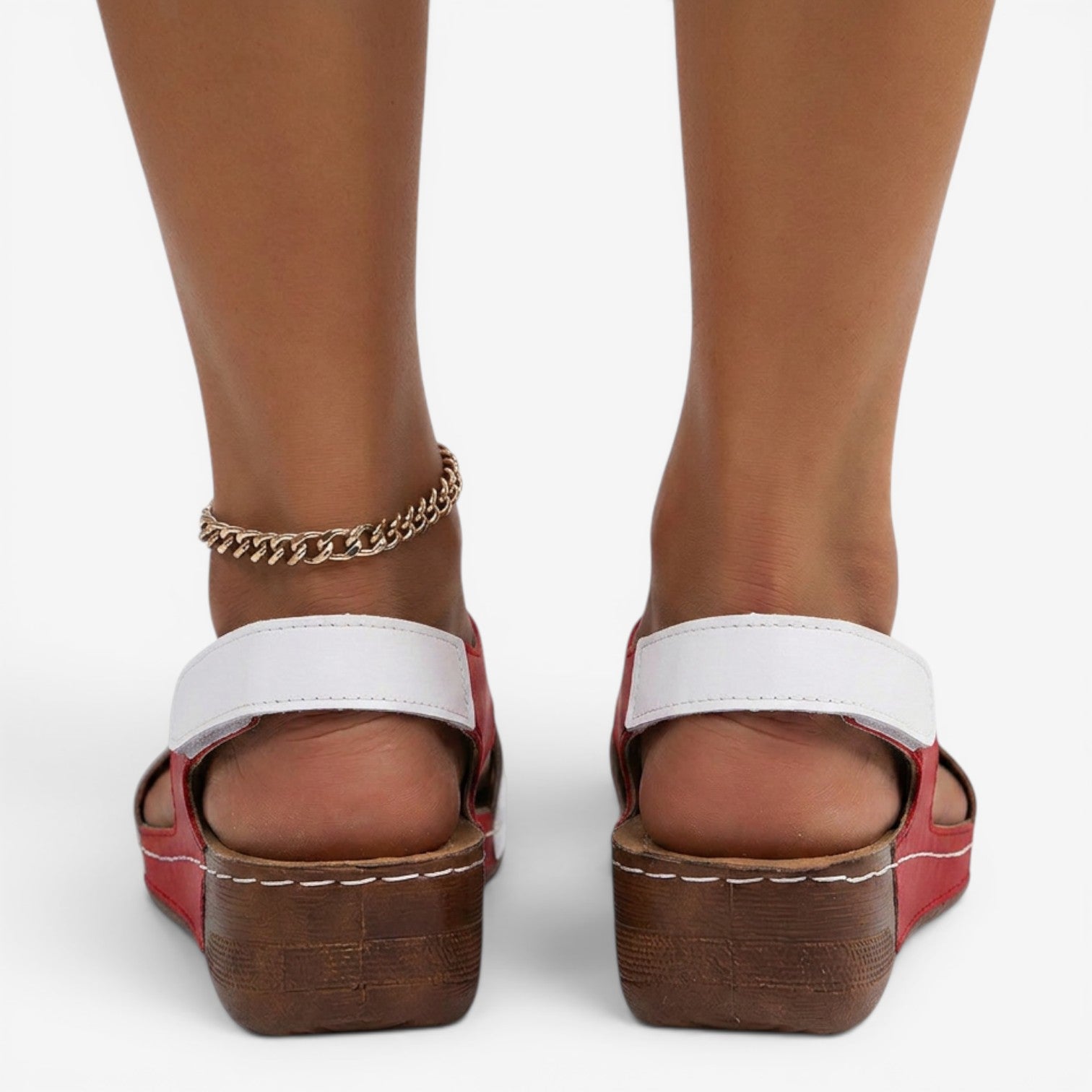 Sandalias Romanas de Cuña para Mujer