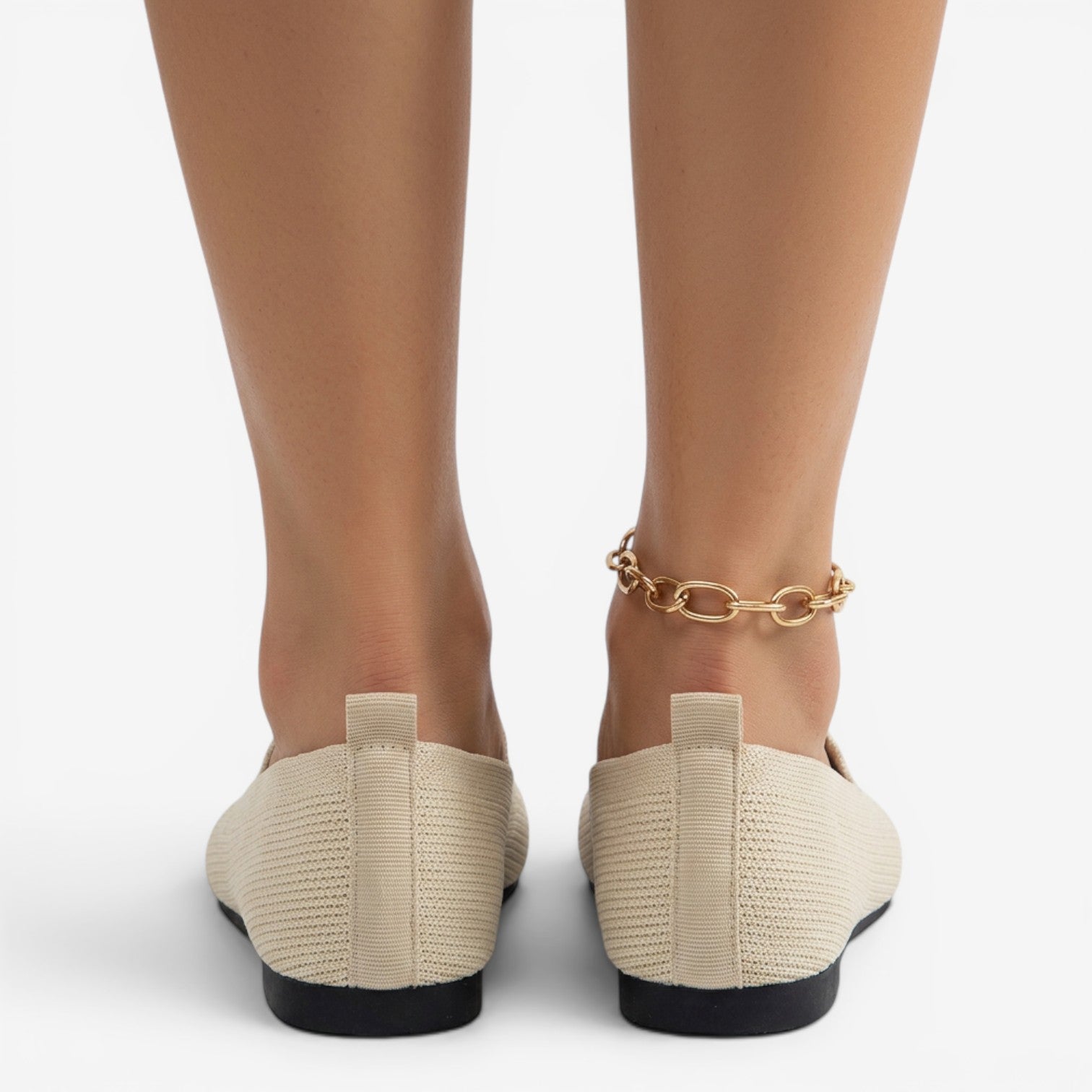Mocasines de Malla con Punta Fina para Mujer
