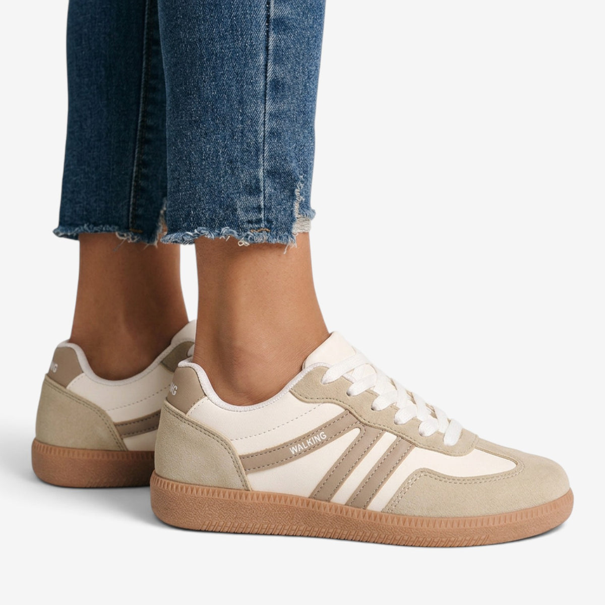 Zapatillas Retro con Suela de Goma para Mujer