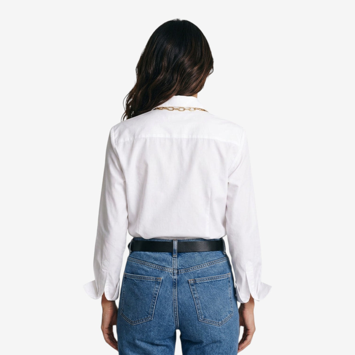 Camisa Clásica de Manga Larga para Mujer