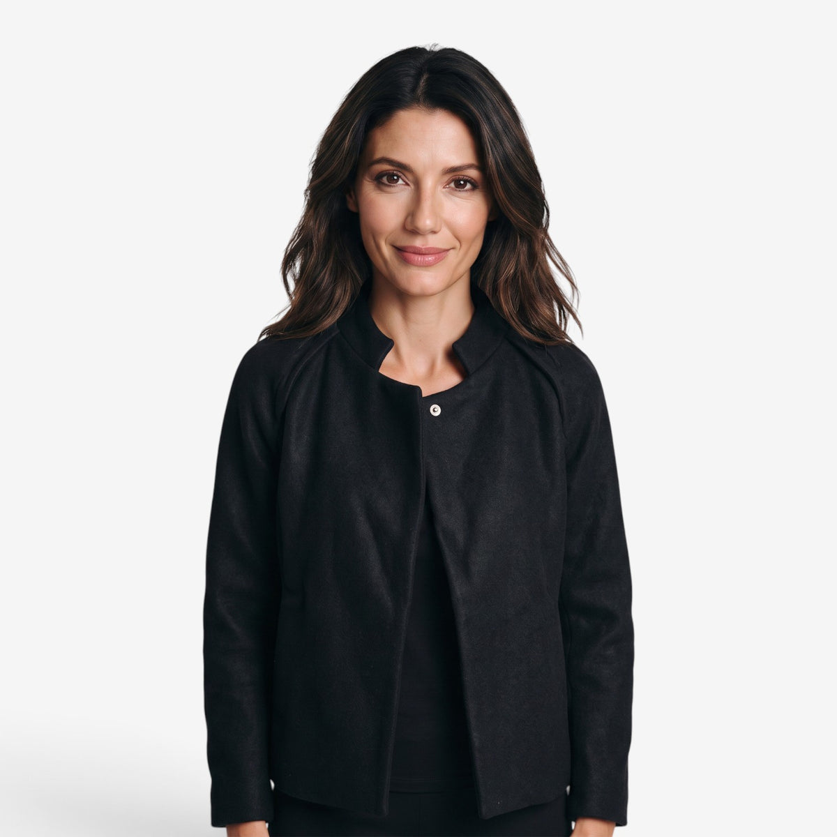 Chaqueta Corta de Manga Amplia para Mujer
