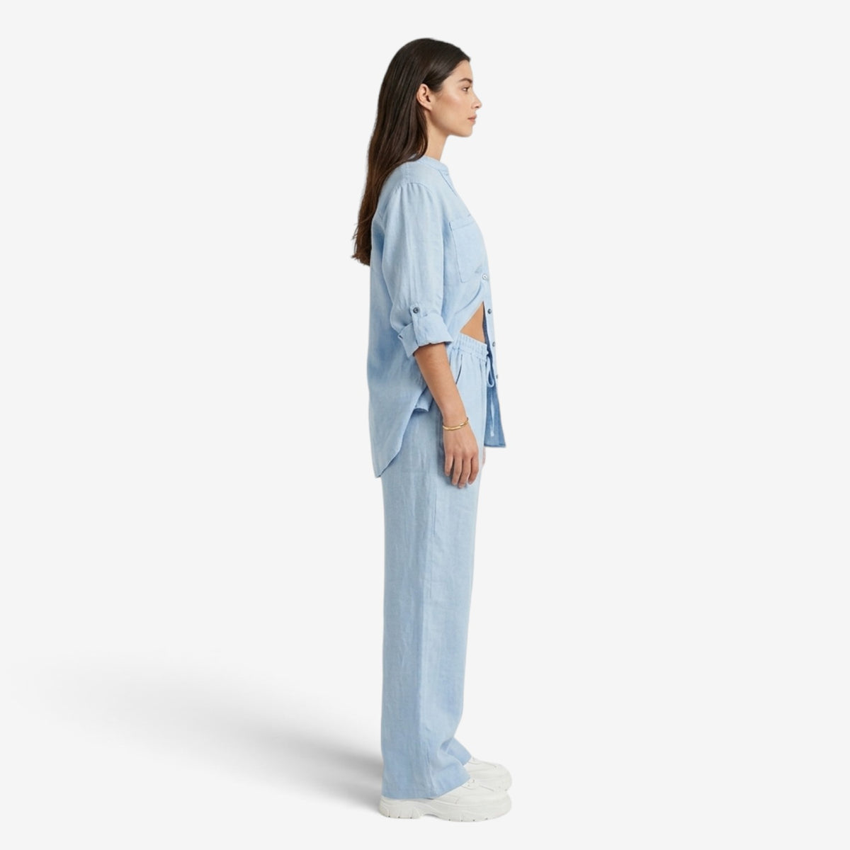 Conjunto Casual de Camisa y Pantalón para Mujer