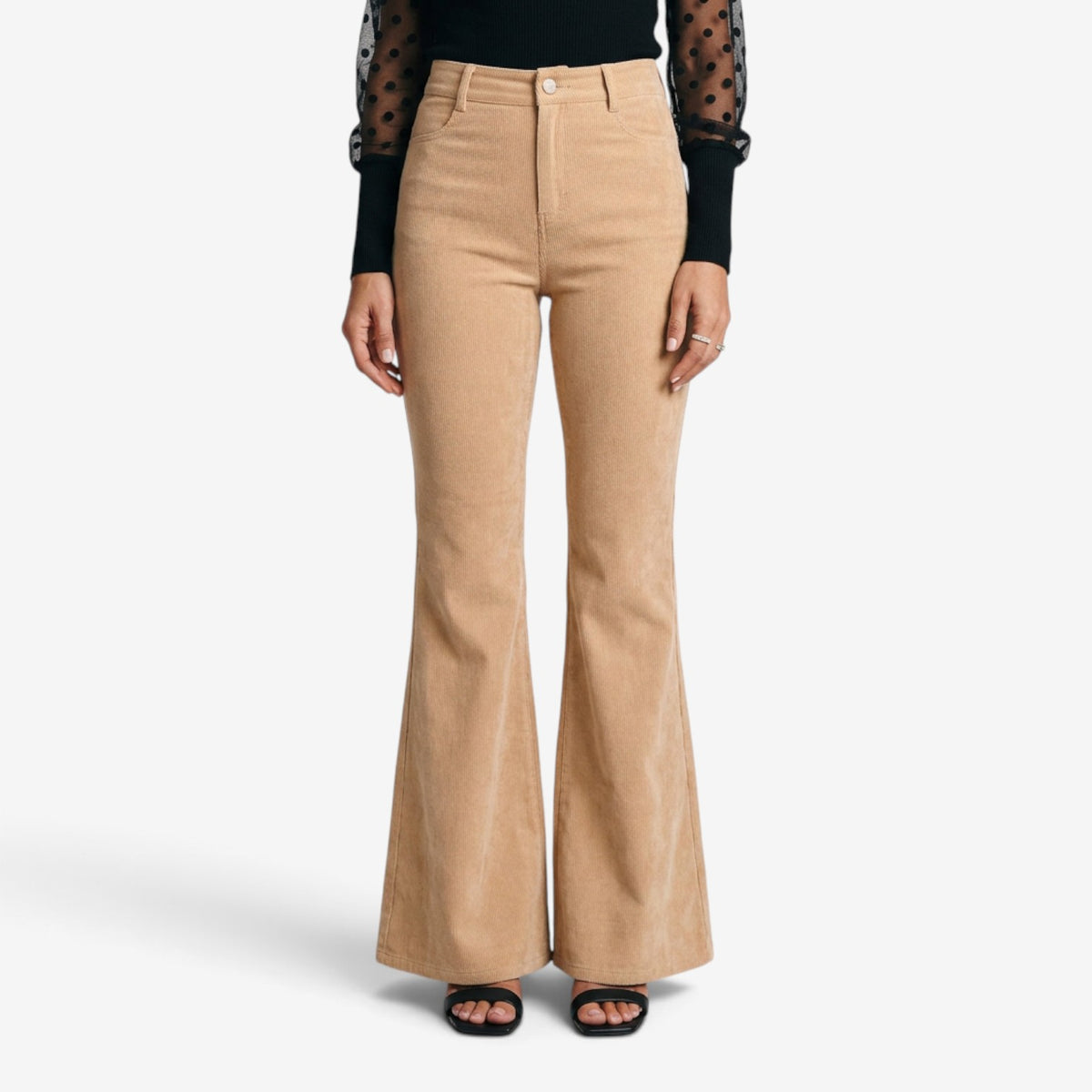 Pantalón de Pana Acampanado para Mujer