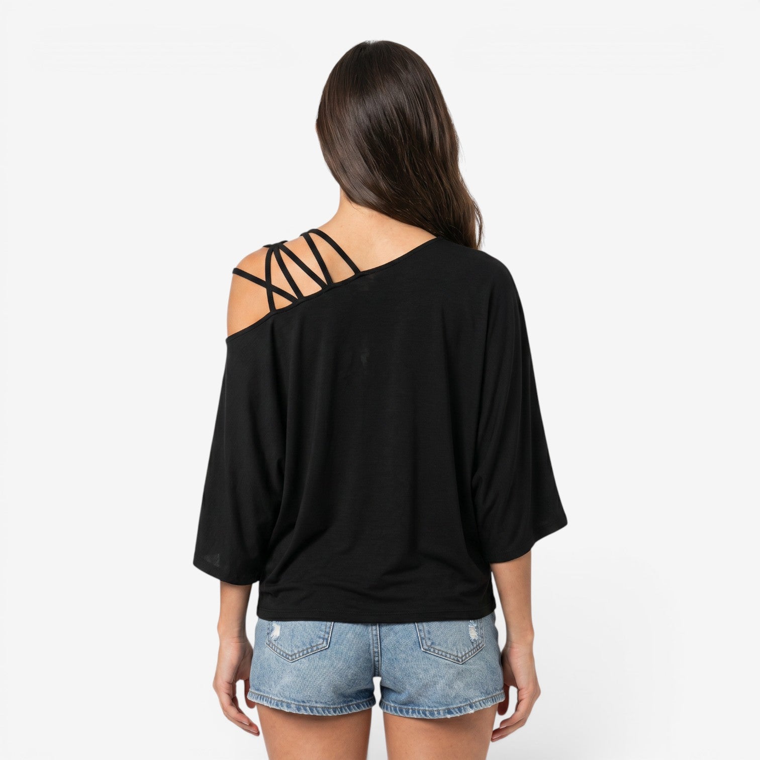 Blusa Casual con Detalles de Costura
