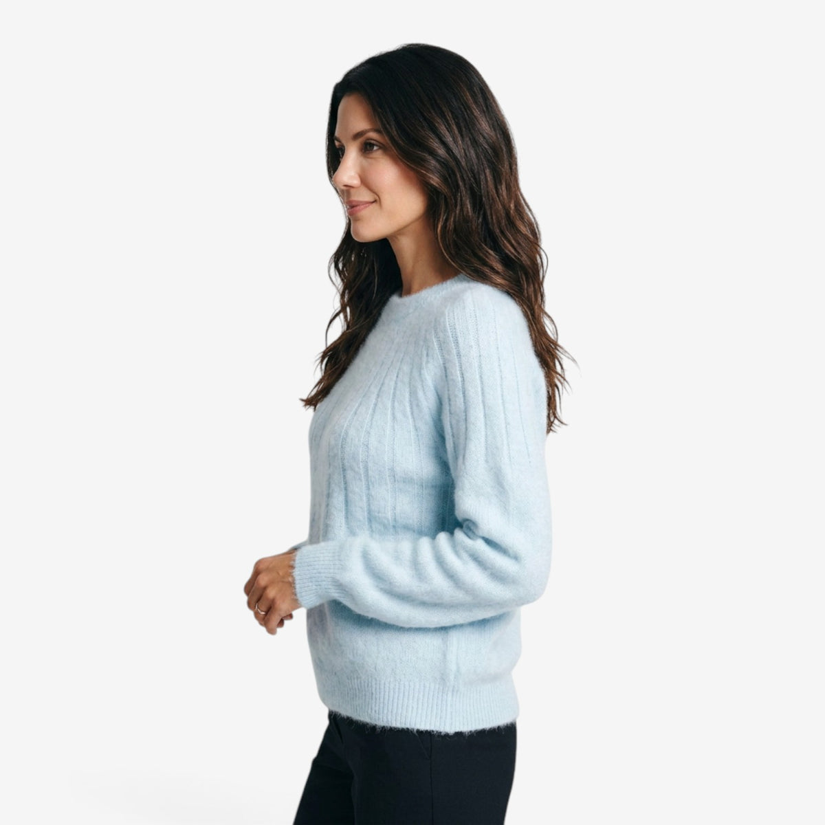 Jersey de Punto Acanalado para Mujer