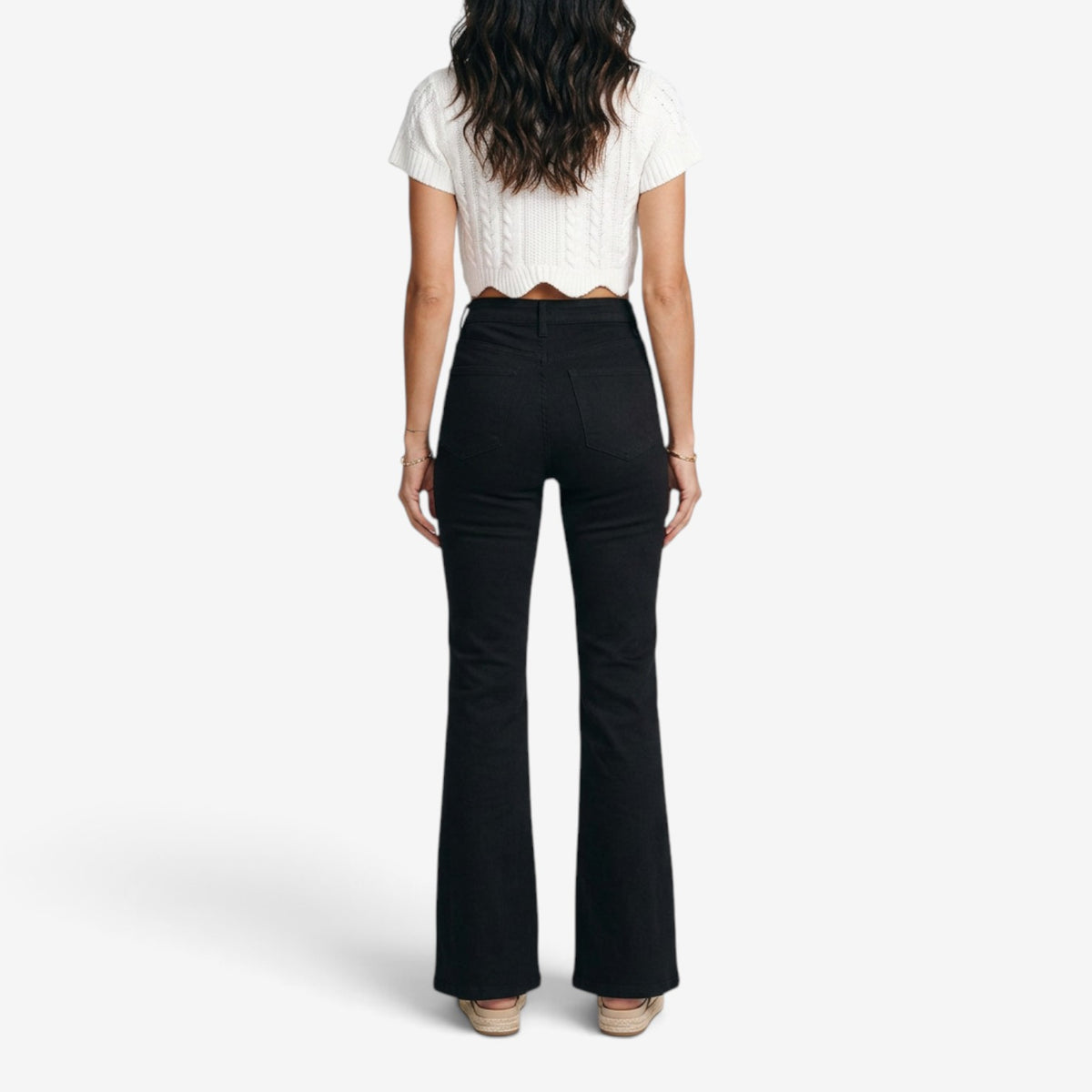 Pantalón de Pana Acampanado para Mujer