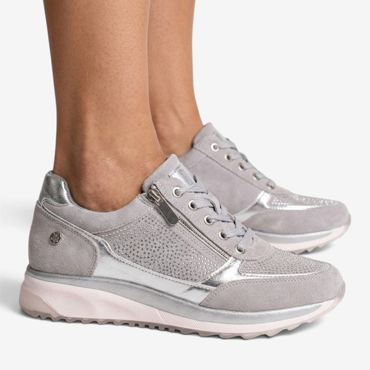 Zapatillas Casual con Suela Gruesa para Mujer