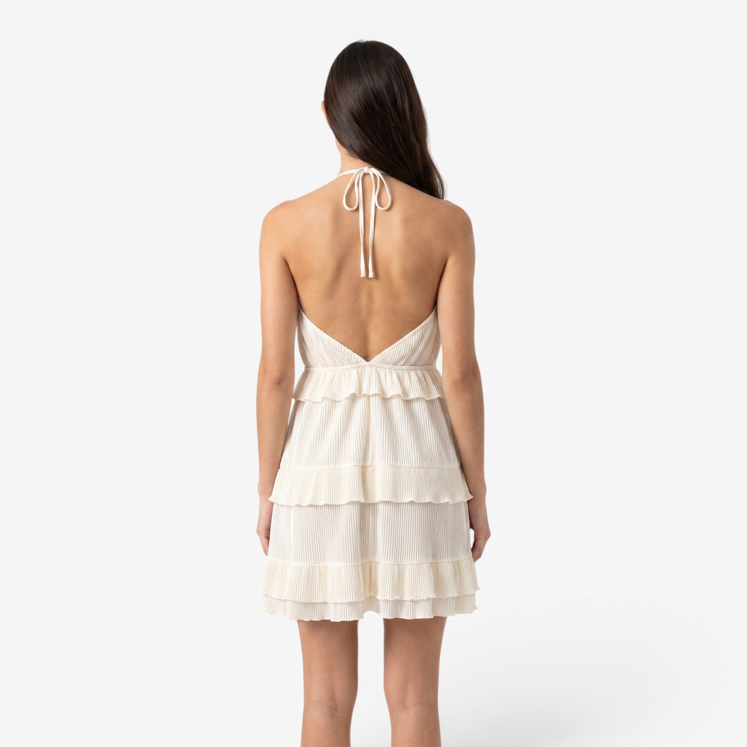 Vestido de Playa con Espalda Descubierta