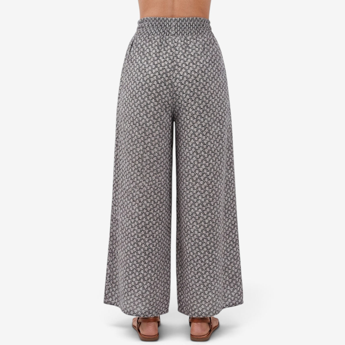 Pantalón Palazzo Estampado para Mujer