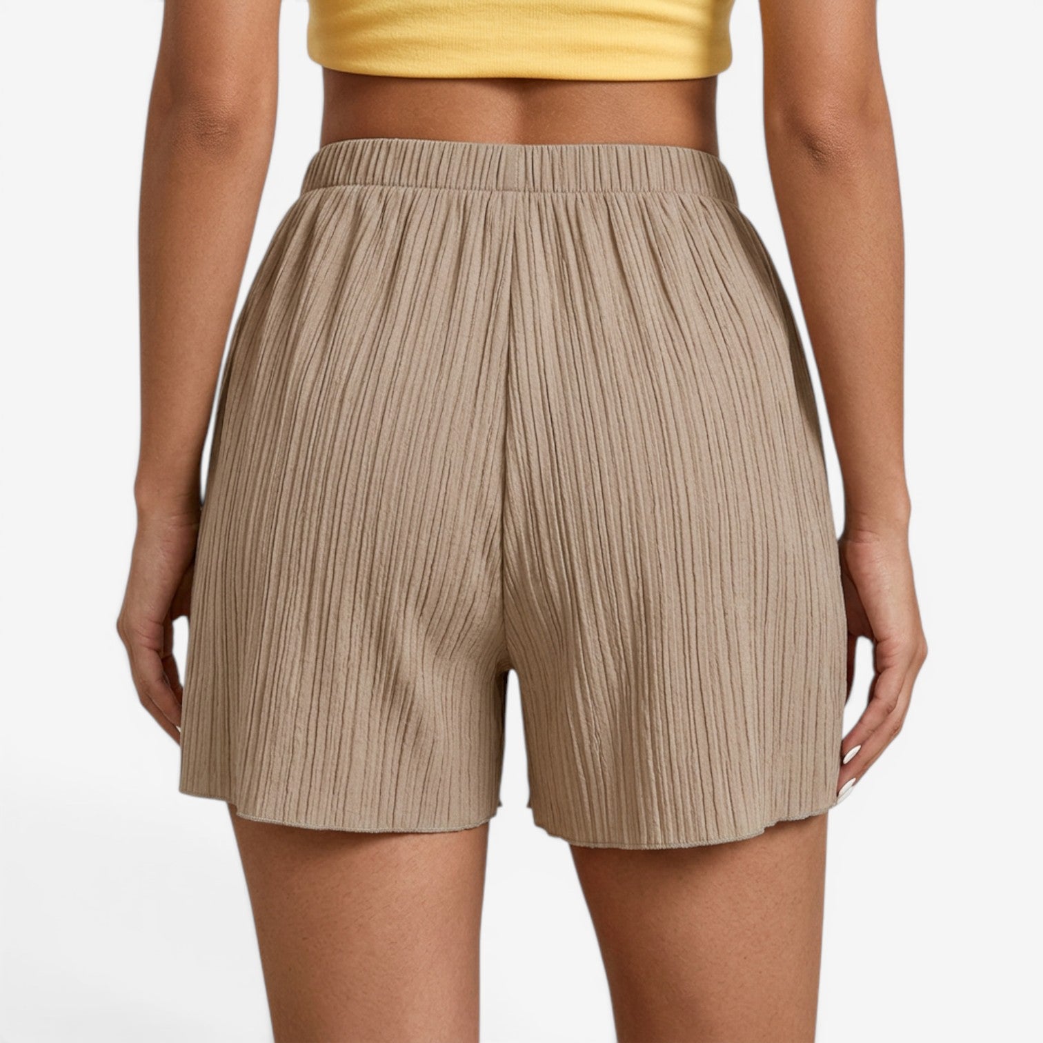 Pantalón Corto con Cintura Elástica