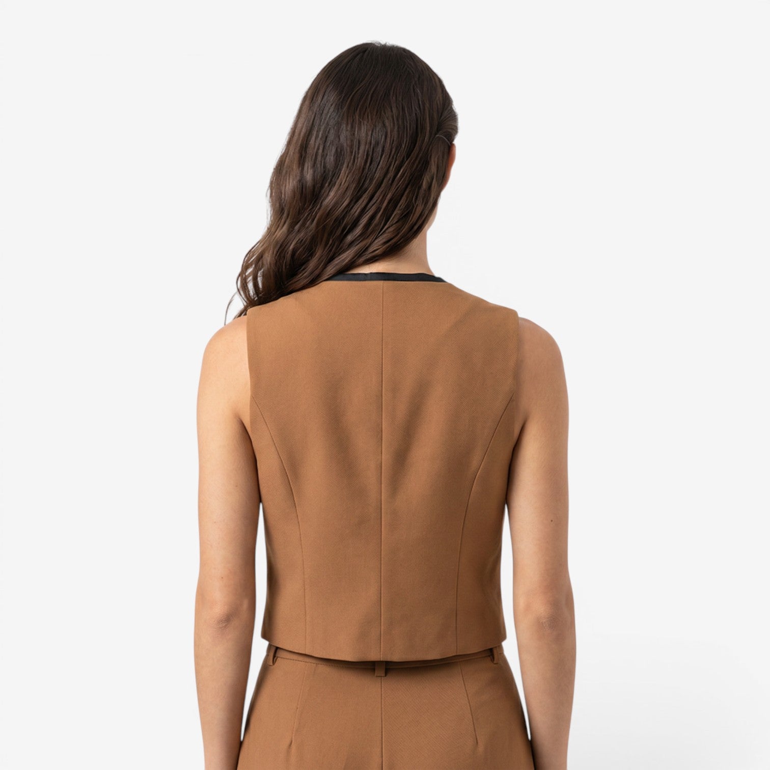 Chaleco Holgado con Botones para Mujer