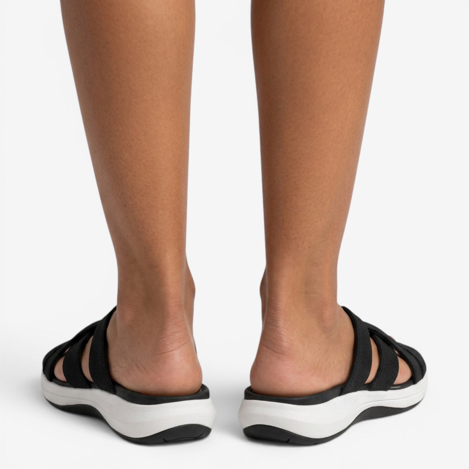 Sandalias de Cuña con Tiras Cruzadas para Mujer