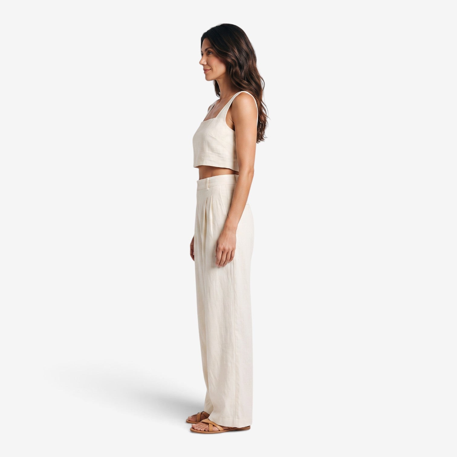 Conjunto de Top y Pantalón Palazzo para Mujer