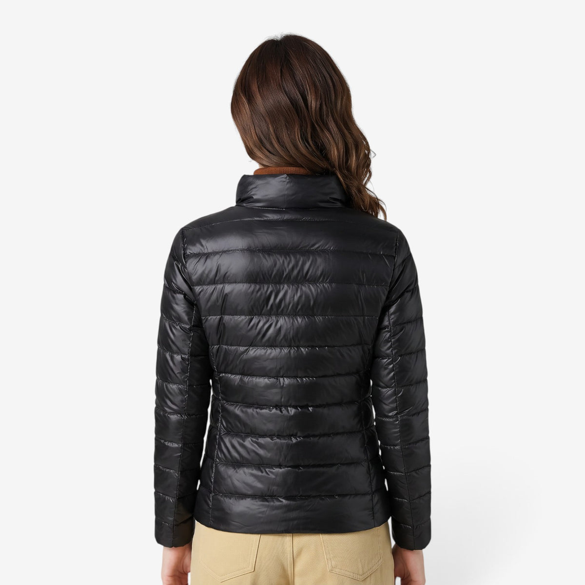 Chaqueta Acolchada Corta para Mujer