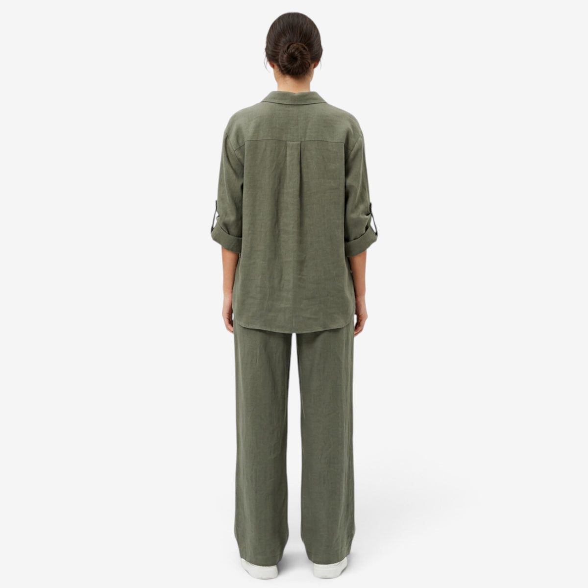 Conjunto Casual de Camisa y Pantalón para Mujer