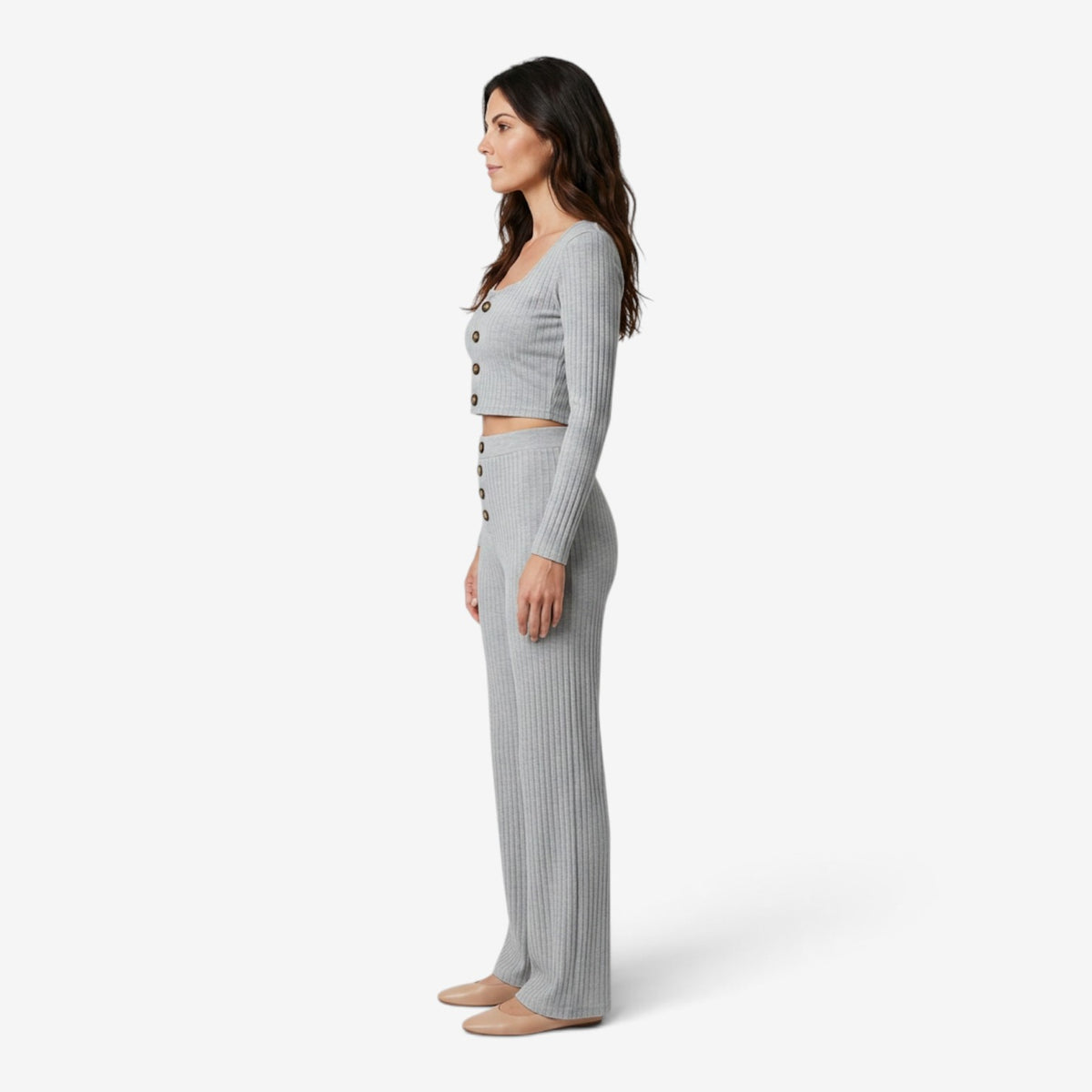 Conjunto de Cárdigan y Pantalón para Mujer
