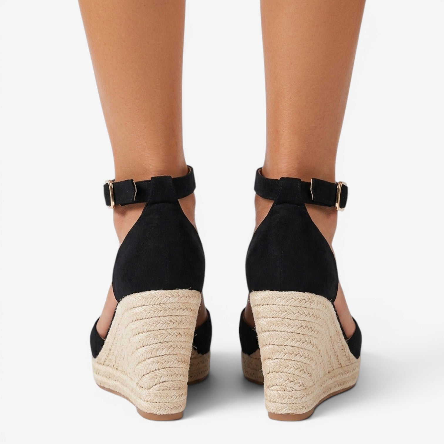 Zapatos de Tacón con Punta Fina y Cuña