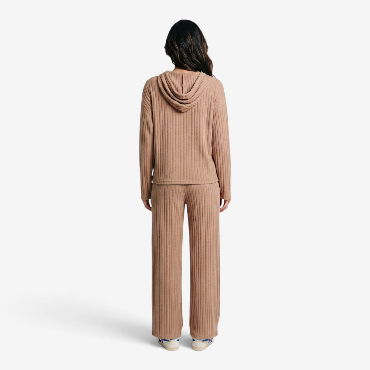 Conjunto de Punto Acanalado para Mujer