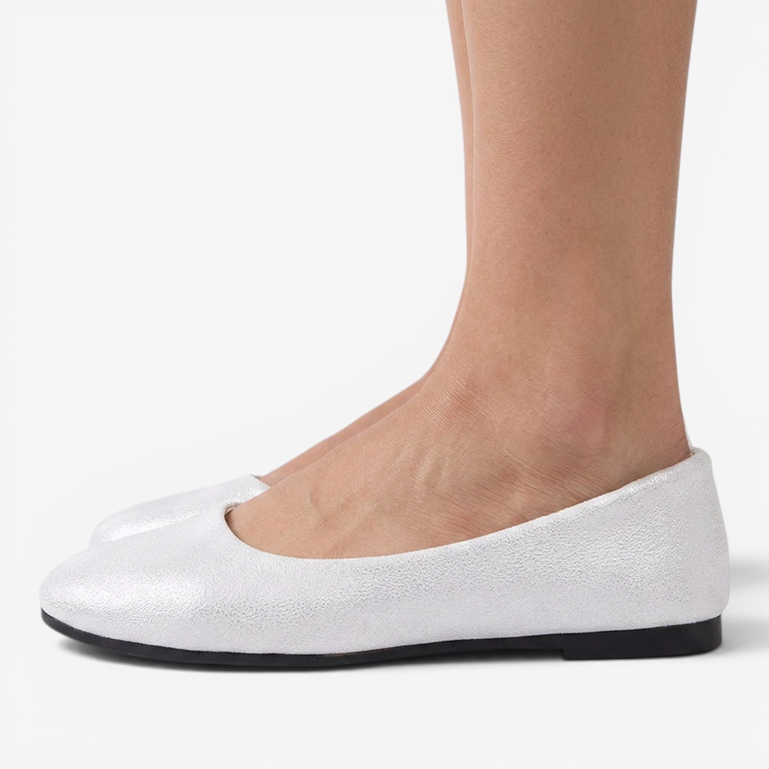 Mocasines de Ante con Punta Cuadrada para Mujer