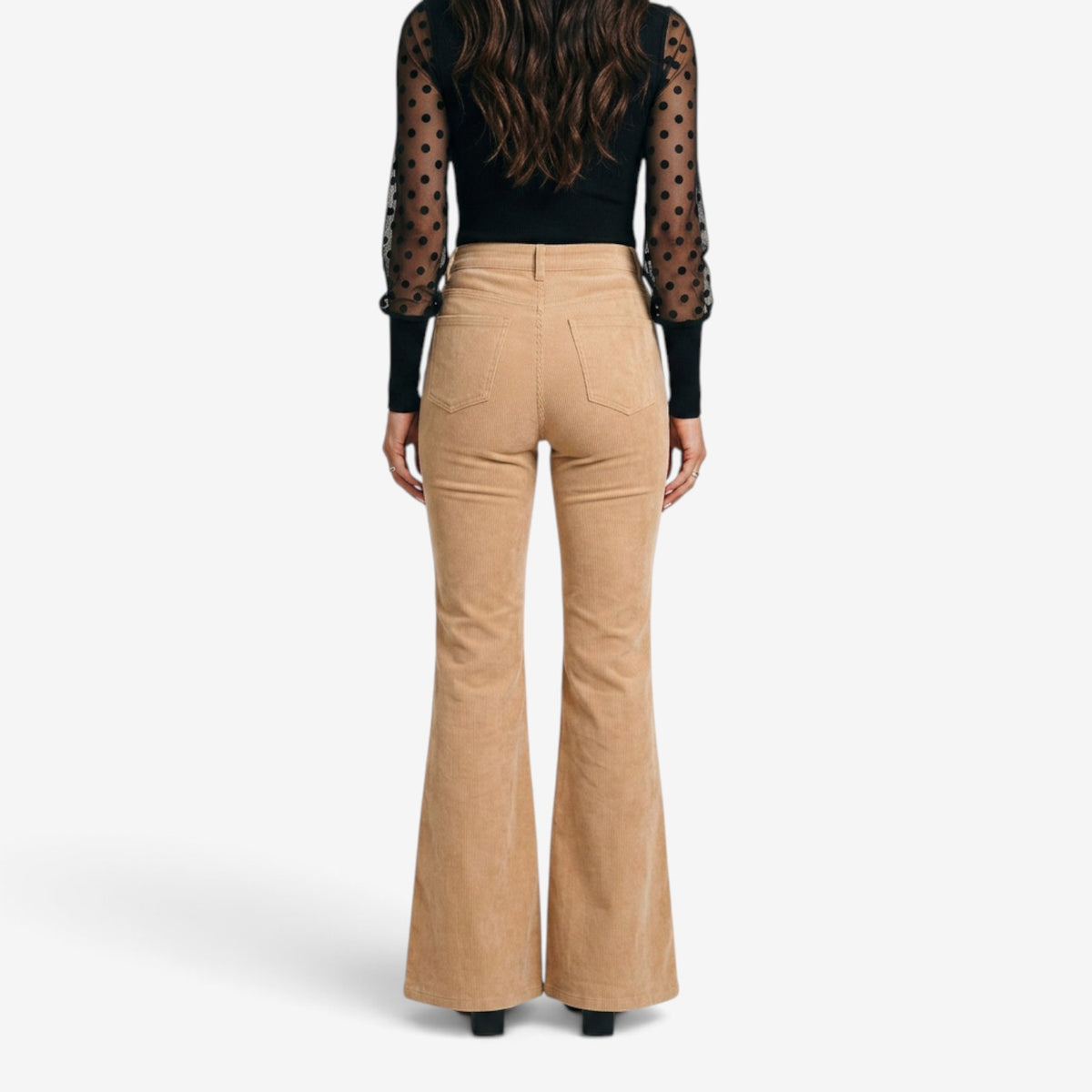Pantalón de Pana Acampanado para Mujer