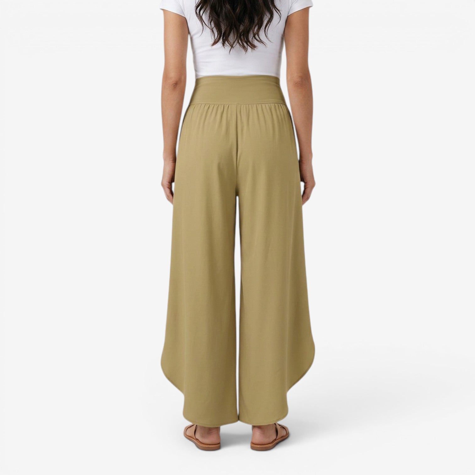 Pantalón de Yoga de Pierna Ancha para Mujer