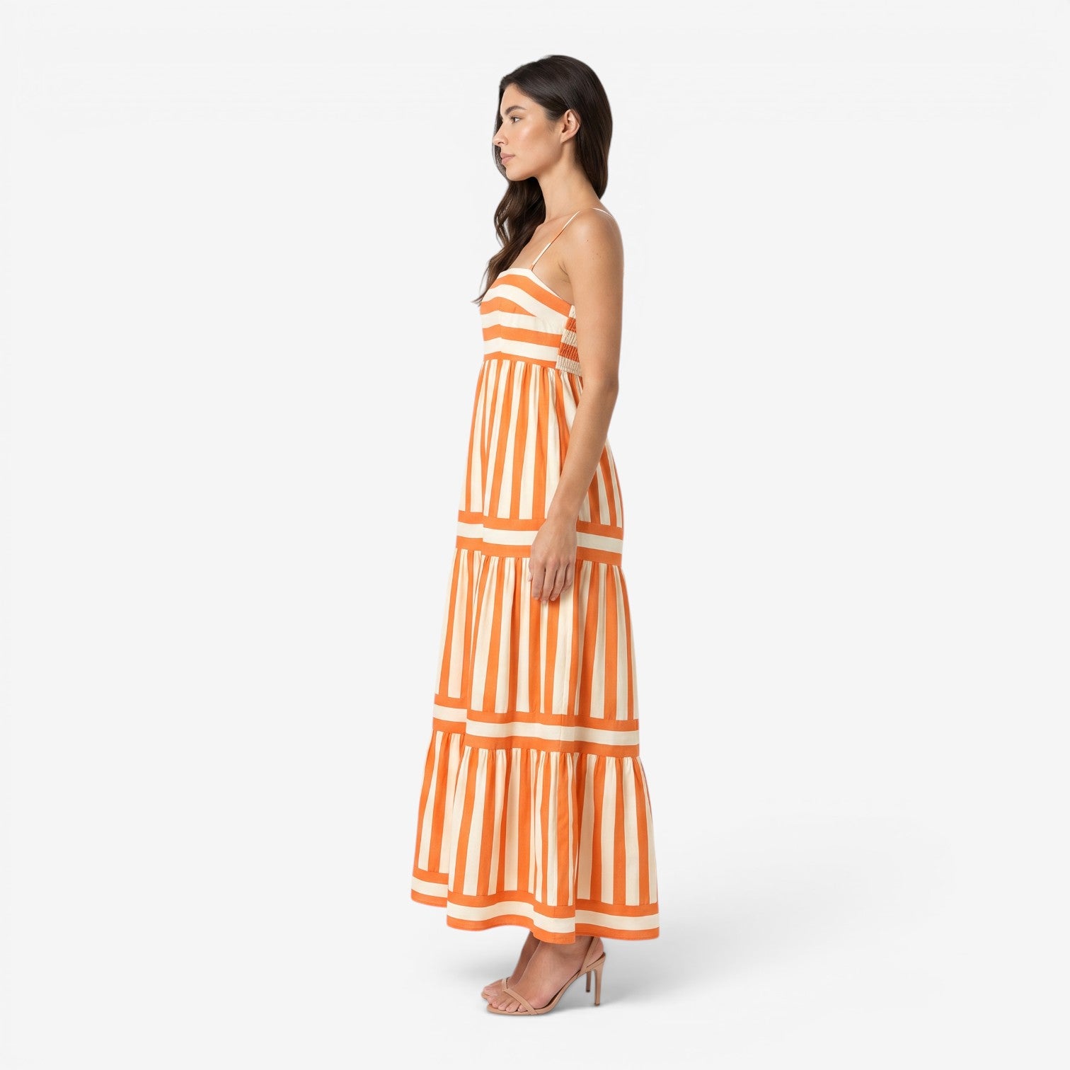 Vestido de Playa con Tirantes y Bolsillos