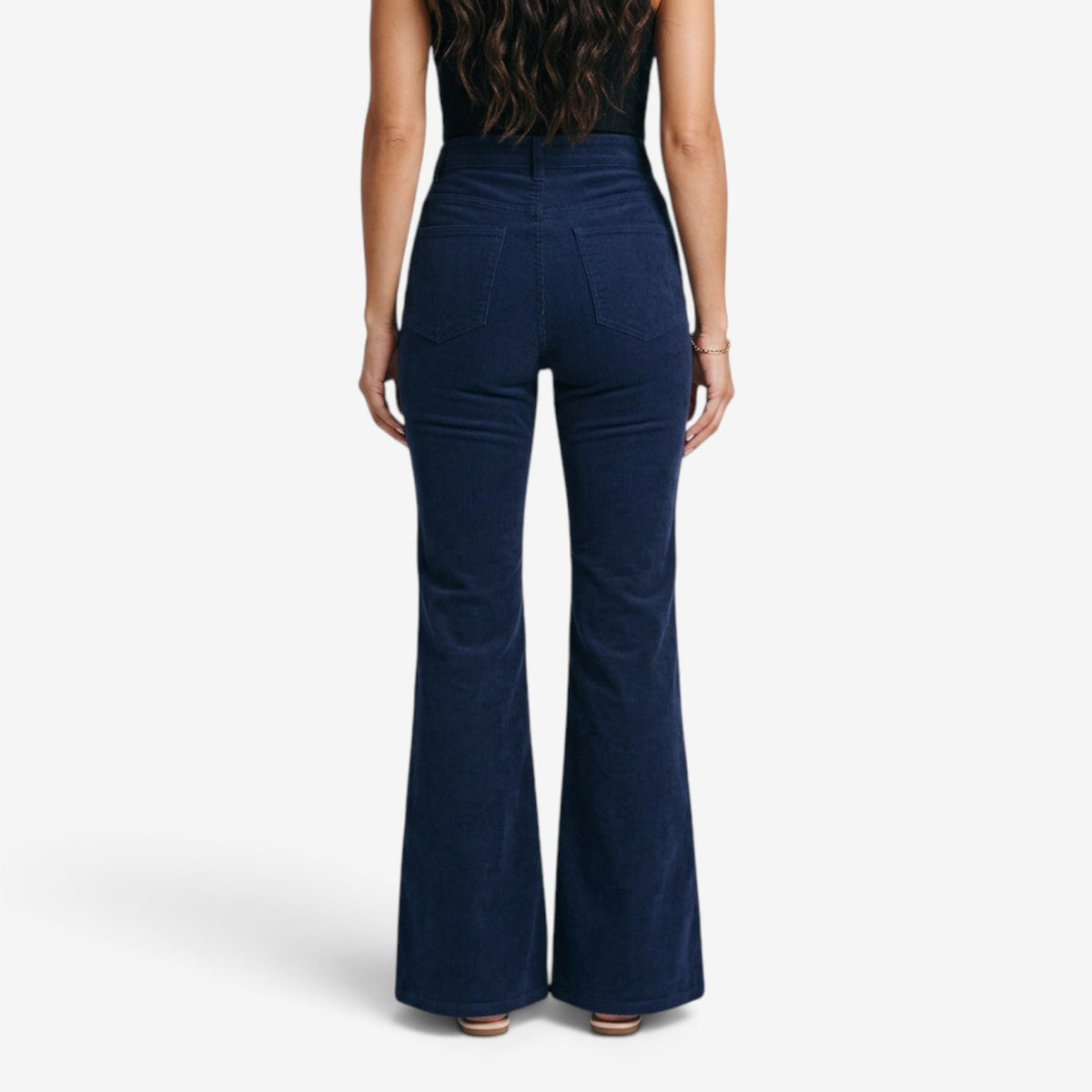 Pantalón de Pana Acampanado para Mujer