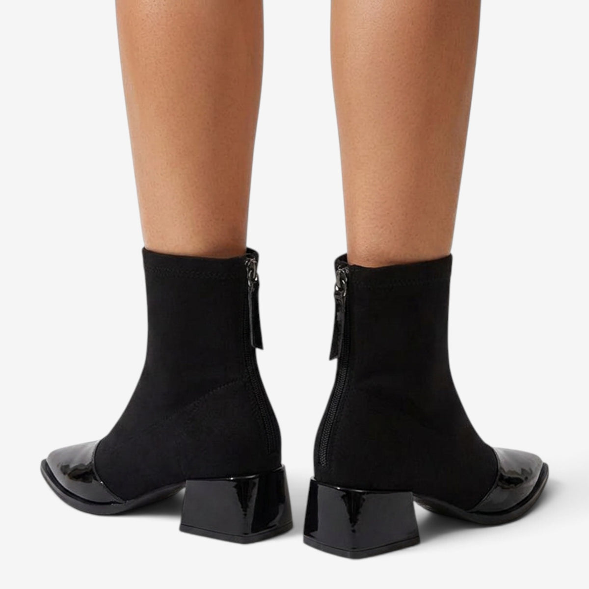 Botines de Punta Fina con Tacón para Mujer